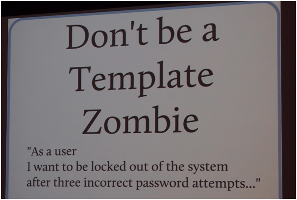 Don't be a template zombie